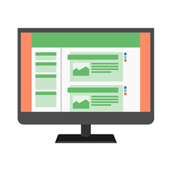 CMS - system zarządzania treścią na stronie internetowej.